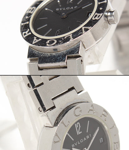 BVLGARI 腕時計 ブルガリ・ブルガリ クオーツ ブラック BB23SS レディース ブルガリ