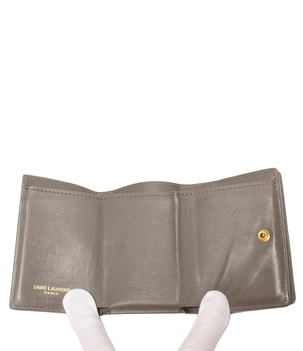サンローランパリ 三つ折り財布 レディース SAINT LAURENT PARIS