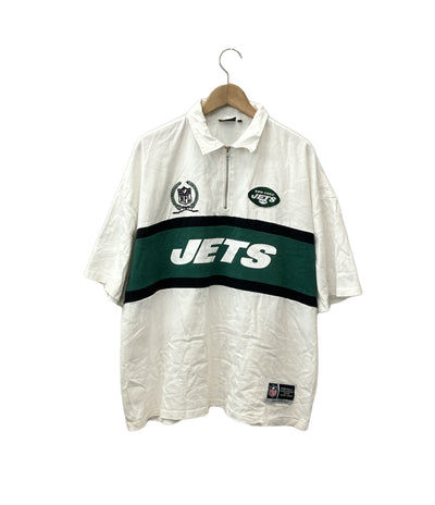 エヌエフエルチームアパレル 半袖ハーフジップシャツ MC22SM05-M0001 メンズ SIZE L NFL TEAM APPAREL