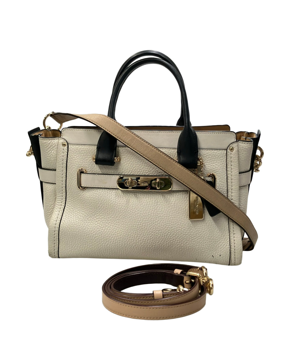 COACH バンドバッグ ショルダーバッグ 2WAY 斜め掛け レザー レディース コーチ