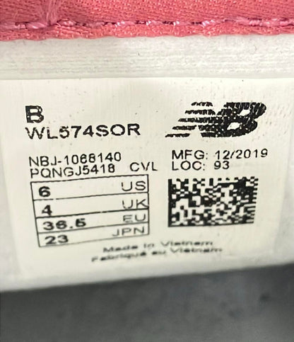 ニューバランス ローカットスニーカー WL574SOR レディース SIZE 23.0 NEW BALANCE