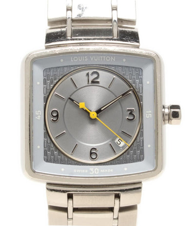 LOUIS VUITTON 腕時計 タンブールスピーディ クオーツ グレー系 Q2211 レディース ルイ・ヴィトン