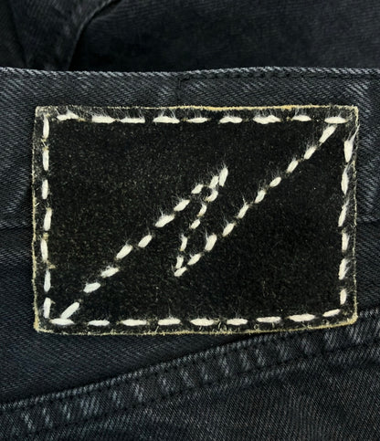 VISVIM デニムパンツ ダメージ加工 ボタンフライ メンズ ビズビム