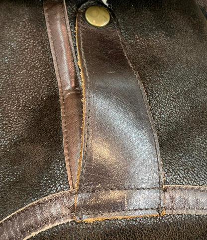 CAPCOM ムートンジャケット BIOHAZARD  B-6 レオンモデル メンズ SIZE M カプコン