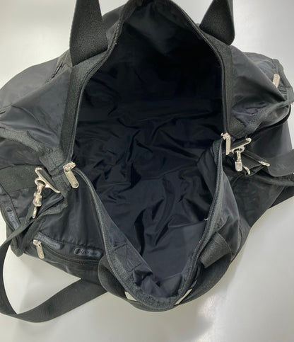美品 LeSportsac ボストンバッグ ショルダーバッグ 2WAY 斜め掛け ナイロン レディース レスポートサック