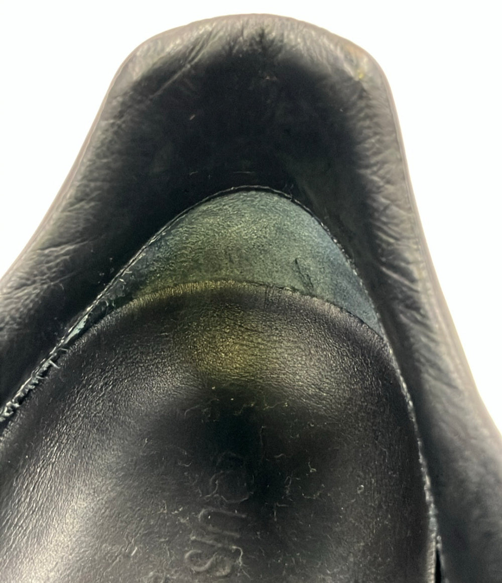 訳あり LOUIS VUITTON ローカットスニーカー レザー メンズ SIZE 7 1/2 (26.5cm) ルイ・ヴィトン