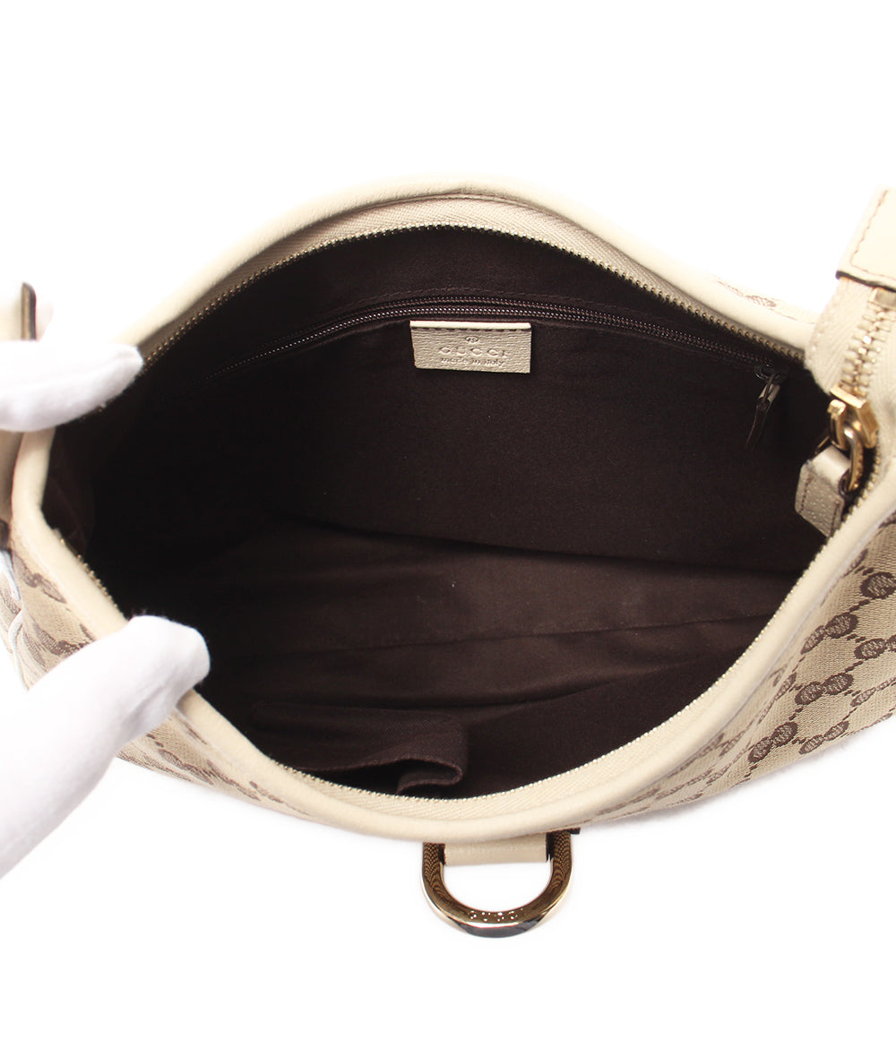 GUCCI グッチ/グッチシマアビーレザーワンショルダー/アイボリー/130738/213***/Aランク/89【中古】 GUCCI - GUCCI グッチ/グッチシマアビーレザーワンショルダー