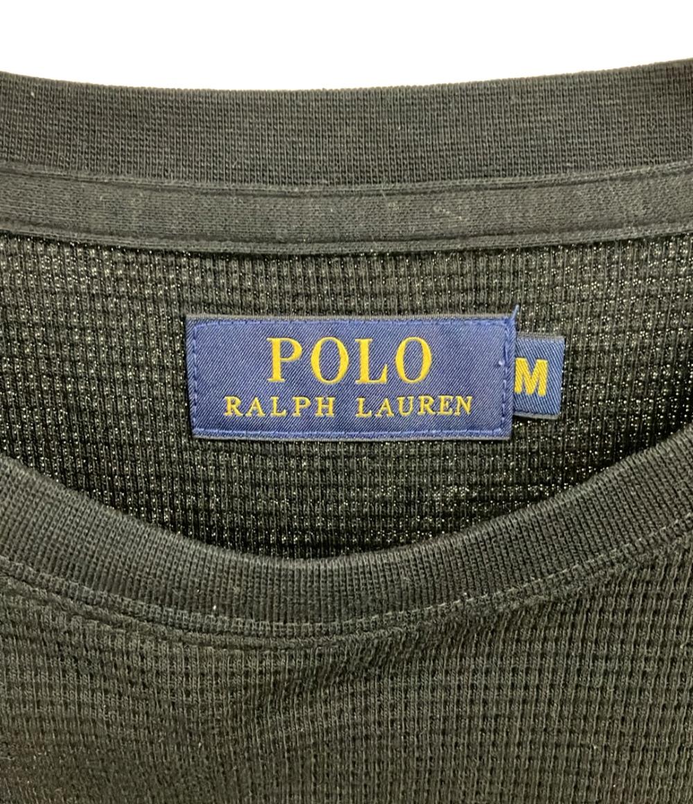 ポロ・ラルフローレン 1 ﾒﾝｽﾞｲﾝﾅｰ POLO RALPH LAUREN 長袖Tｼｬﾂ ／ﾜｯﾌﾙ／ﾎﾟﾛﾍﾞｱ メンズ SIZE M