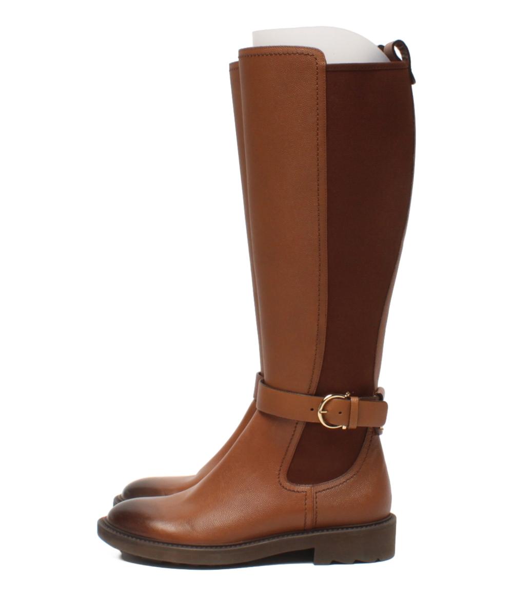美品 サルヴァトーレフェラガモ ロングブーツ レディース SIZE 5 (S) Salvatore Ferragamo