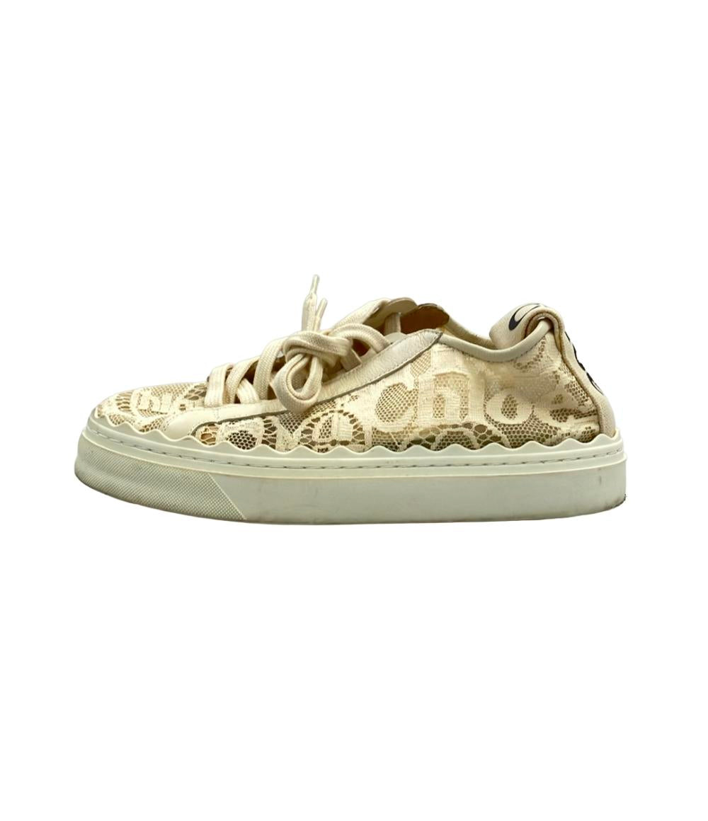 Chloe ローカットスニーカー Lauren レース レディース SIZE 36 (M) クロエ