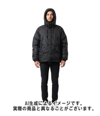 NANGA beautiful people リバーシブル ダウンジャケット メンズ SIZE 40 ナンガ ビューティフルピープル