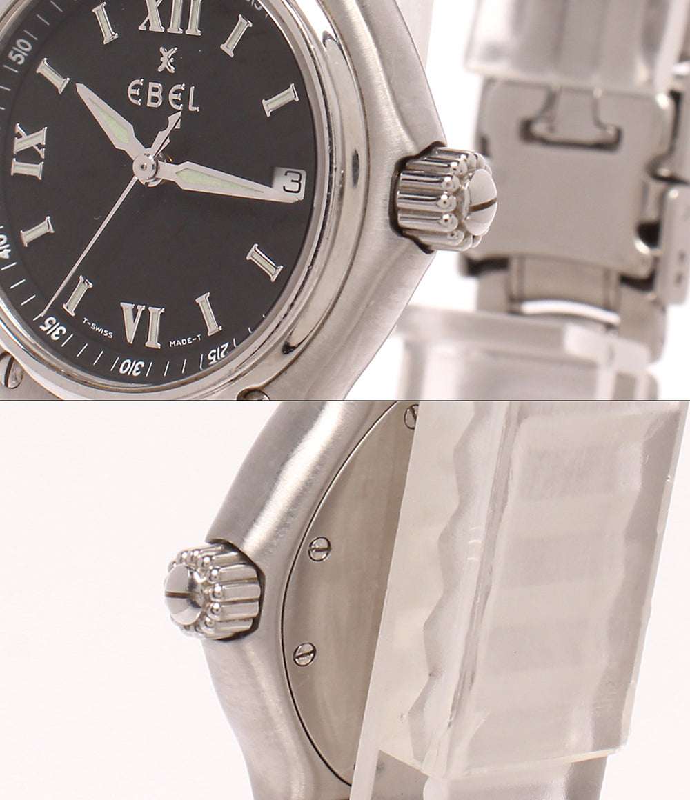 EBEL 腕時計 クオーツ ブラック 9087221 レディース エベル
