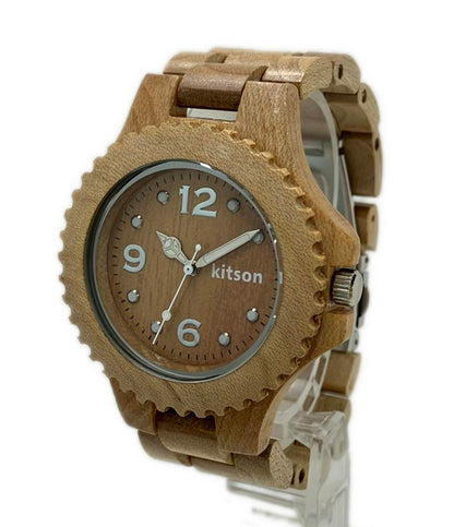美品 kitson 腕時計 クオーツ KW0231 レディース メンズ キットソン