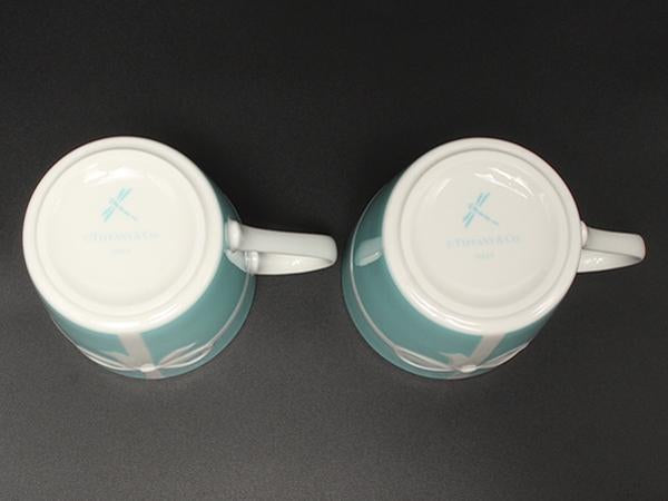 美品 TIFFANY&Co. マグカップ 2点セット ペア ブルーボックス ティファニー