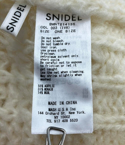 スナイデル 長袖ニット モヘア レディース SIZE F (M) snidel