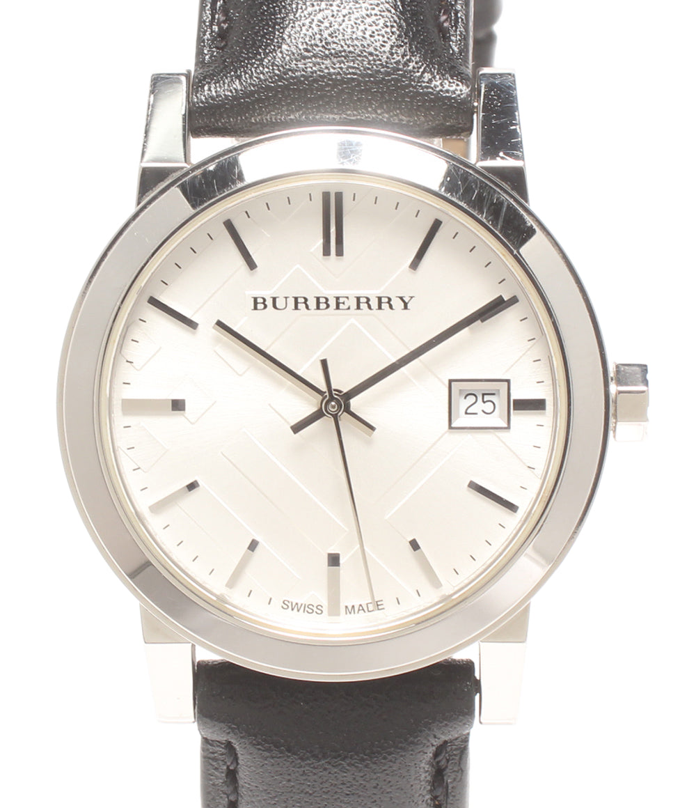 BURBERRY 腕時計 クオーツ シルバー BU9106 レディース メンズ バーバリー