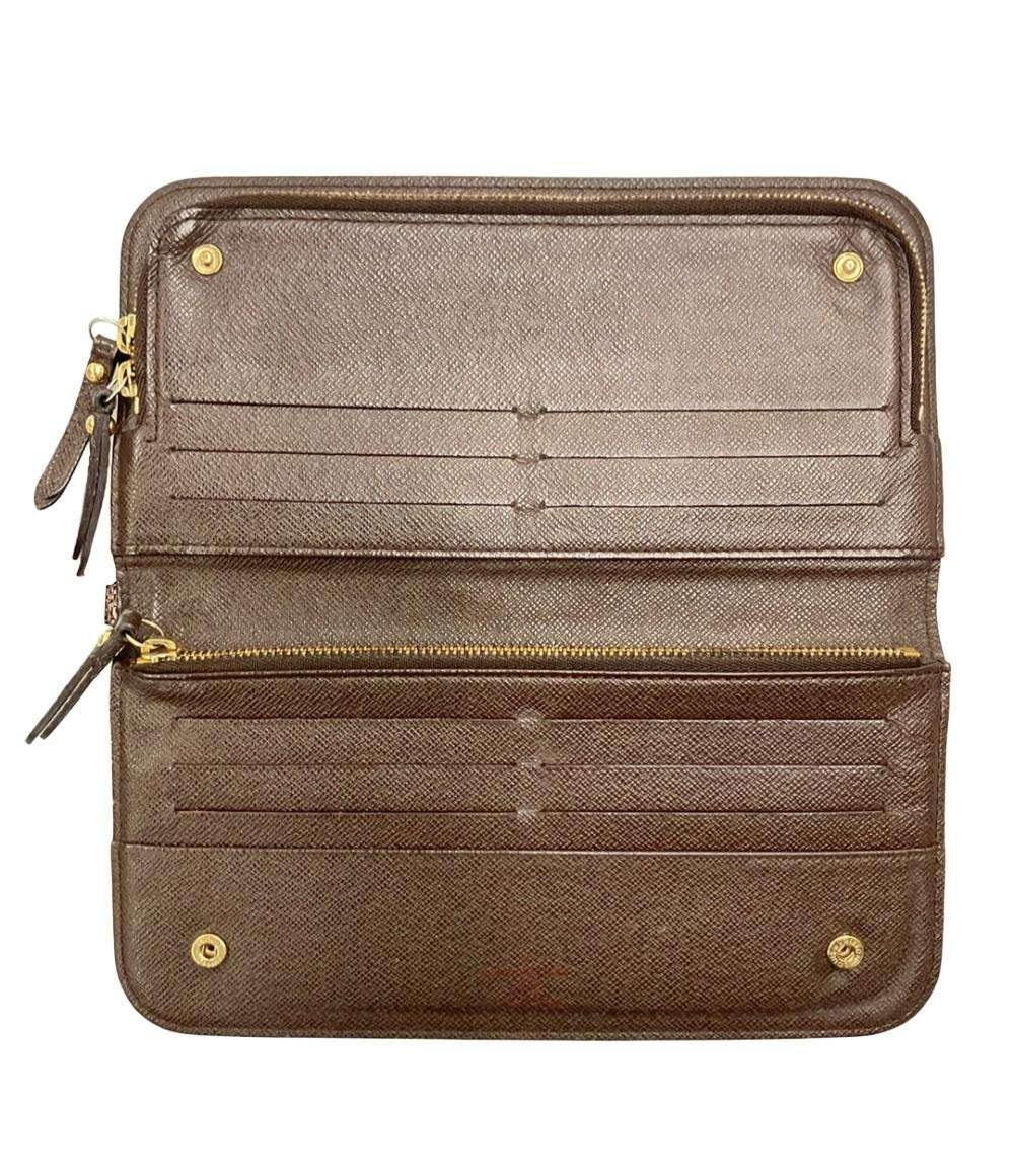 LOUIS VUITTON 長財布 ポルトフォイユ アンソリット ダミエ エベヌ N63071 メンズ レディース ルイ・ヴィトン