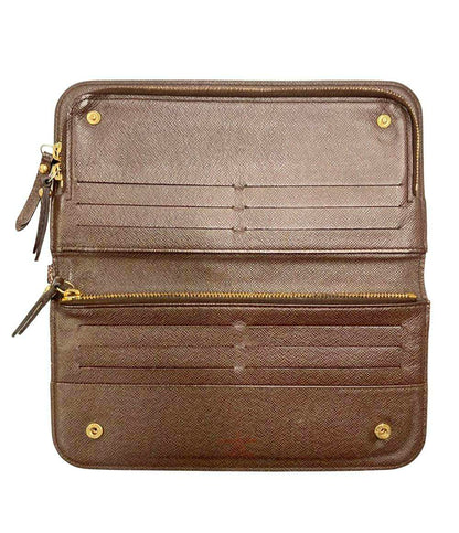 LOUIS VUITTON 長財布 ポルトフォイユ アンソリット ダミエ エベヌ N63071 メンズ レディース ルイ・ヴィトン