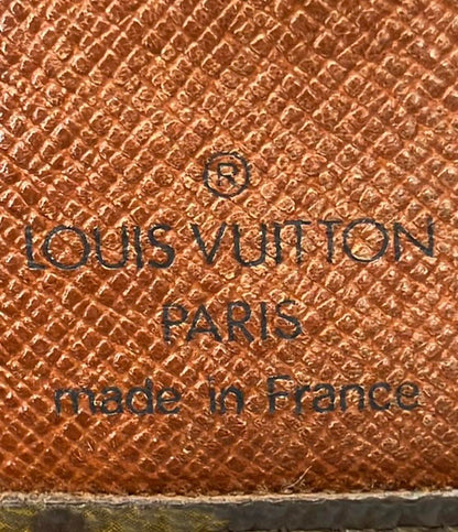 訳あり ルイ・ヴィトン Wホック三つ折り財布 ポルトモネ ビエ カルトクレディ モノグラム M61660 レディース LOUIS VUITTON