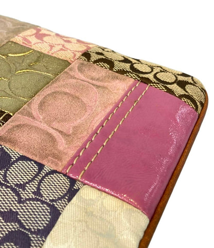 COACH ショルダーバッグ 斜め掛け パッチワーク シグネチャー F41215 レディース コーチ