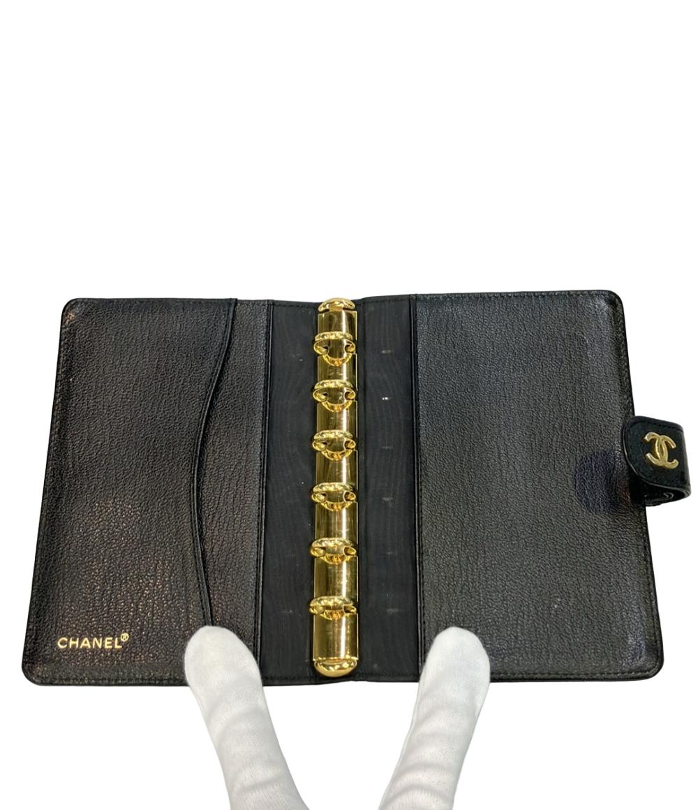 CHANEL 手帳カバー ゴールド金具 7番台 レディース メンズ シャネル