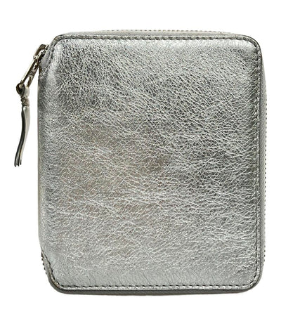 COMME des GARCONS ラウンドファスナー二つ折り財布 牛革 レディース コムデギャルソン