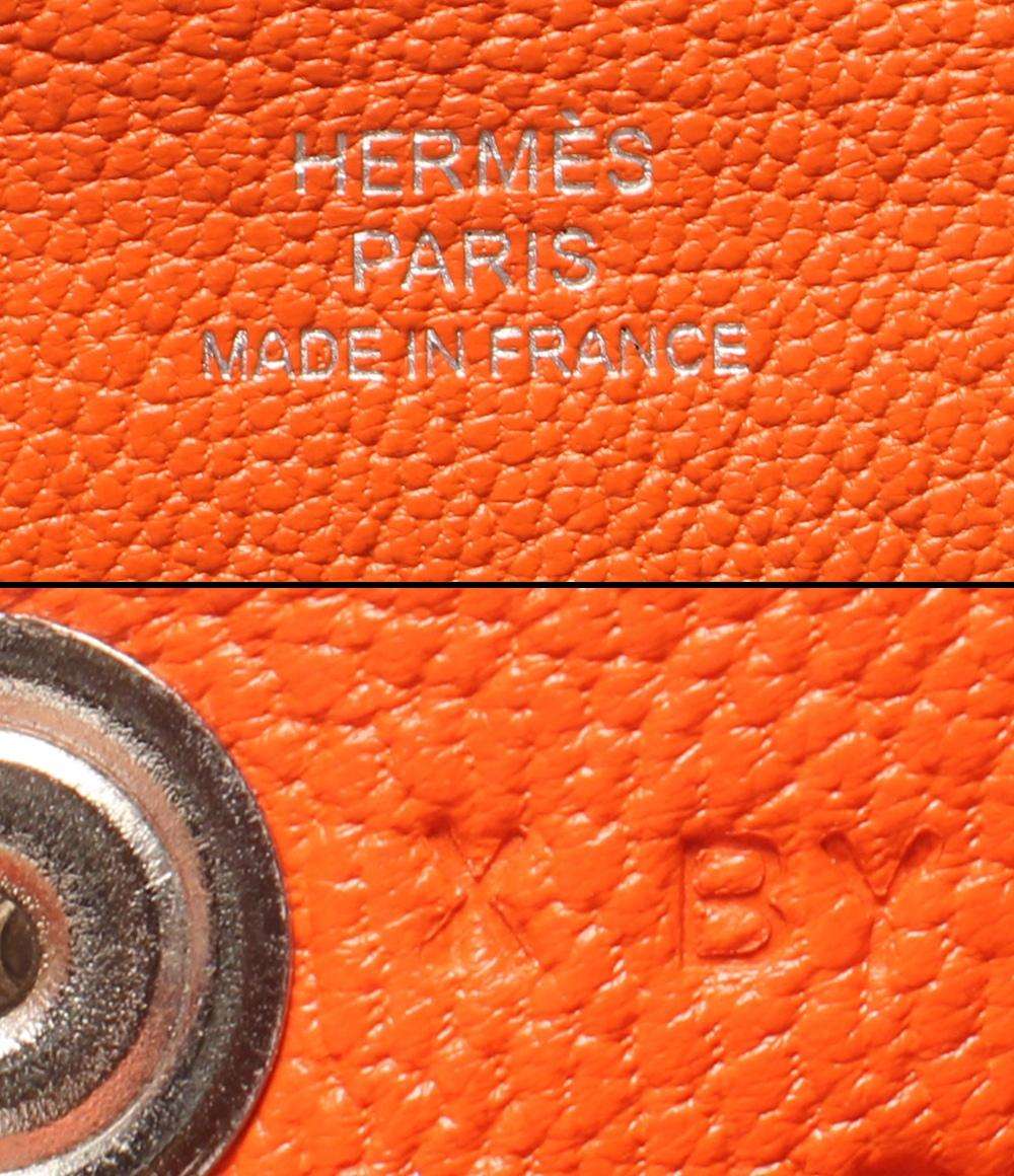 HERMES カードケース X刻印 シルバー金具 カルヴィ レディース メンズ エルメス