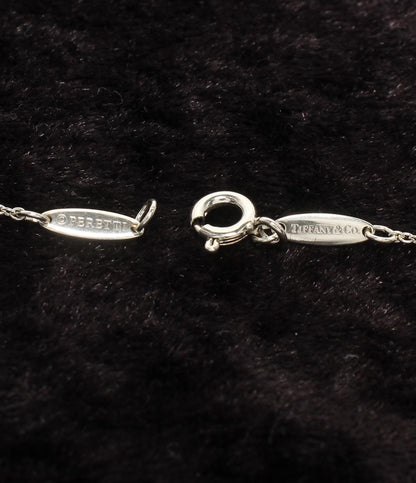 美品 TIFFANY&Co. ネックレス SV925 スモール オープンハート エルサ ペレッティ レディース ティファニー