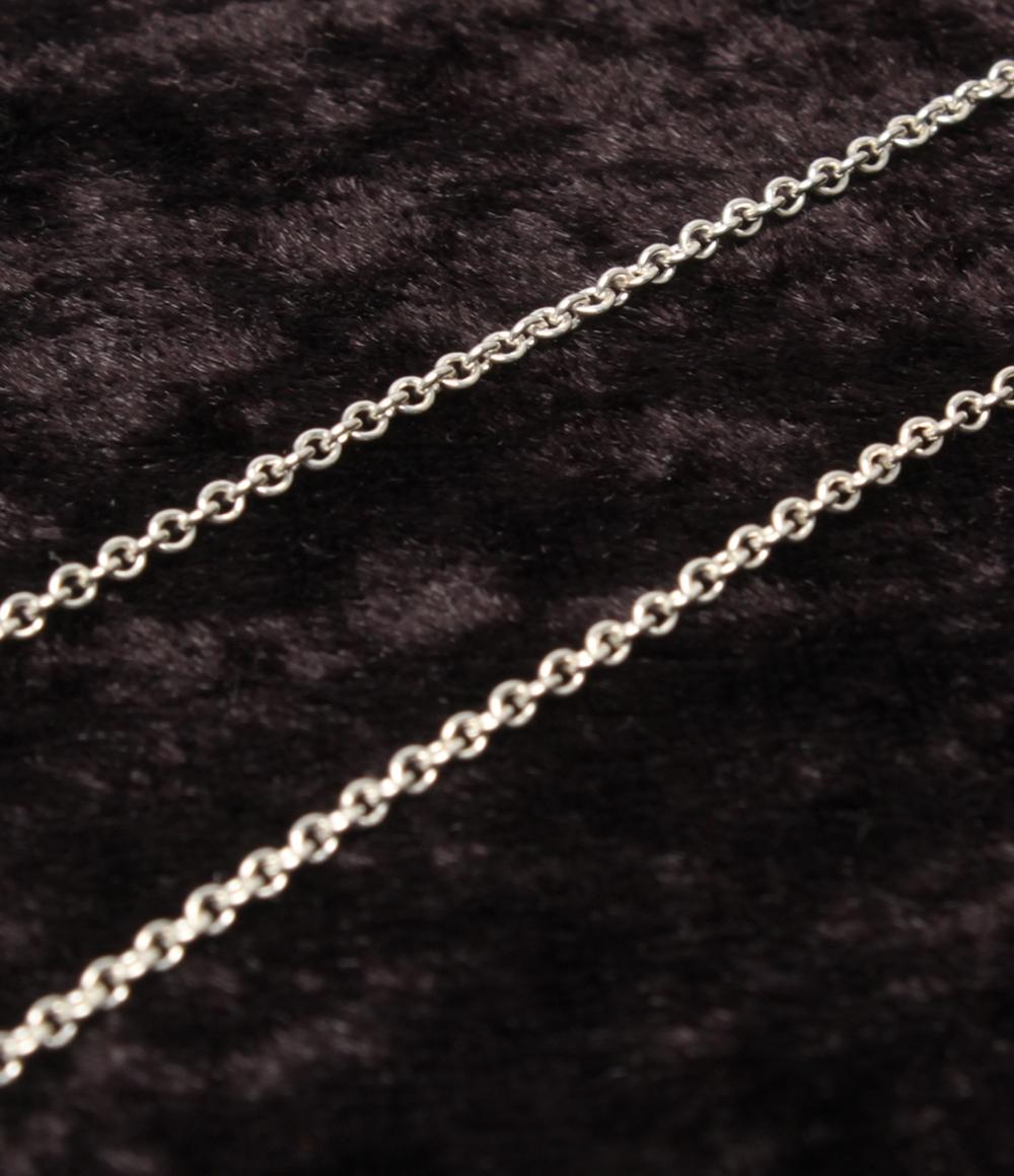 美品 TIFFANY&Co. ネックレス SV925 エルサ ペレッティ オープンハート レディース ティファニー