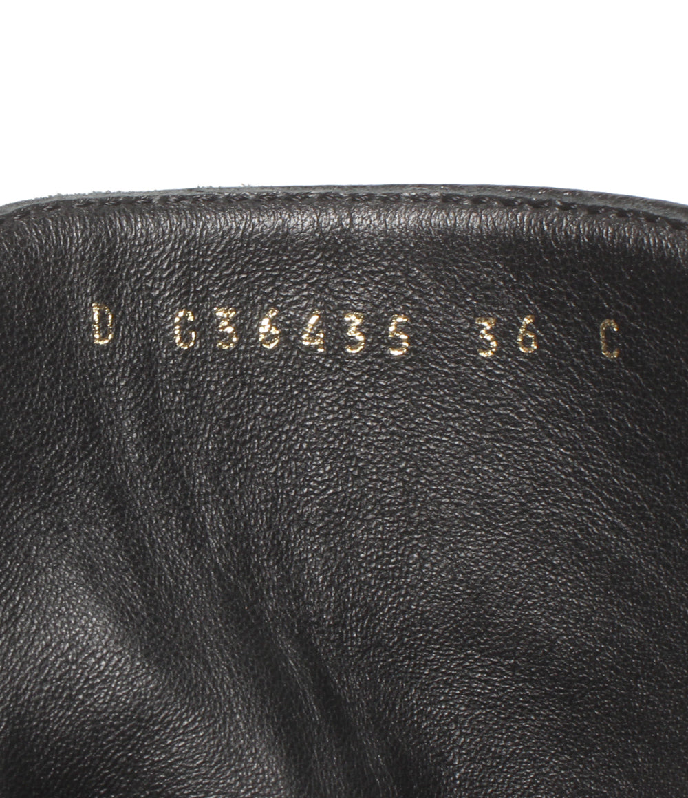 CHANEL ショートブーツ レースアップ G36435 レディース SIZE 36 シャネル