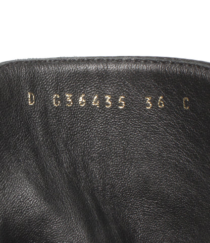 CHANEL ショートブーツ レースアップ G36435 レディース SIZE 36 シャネル