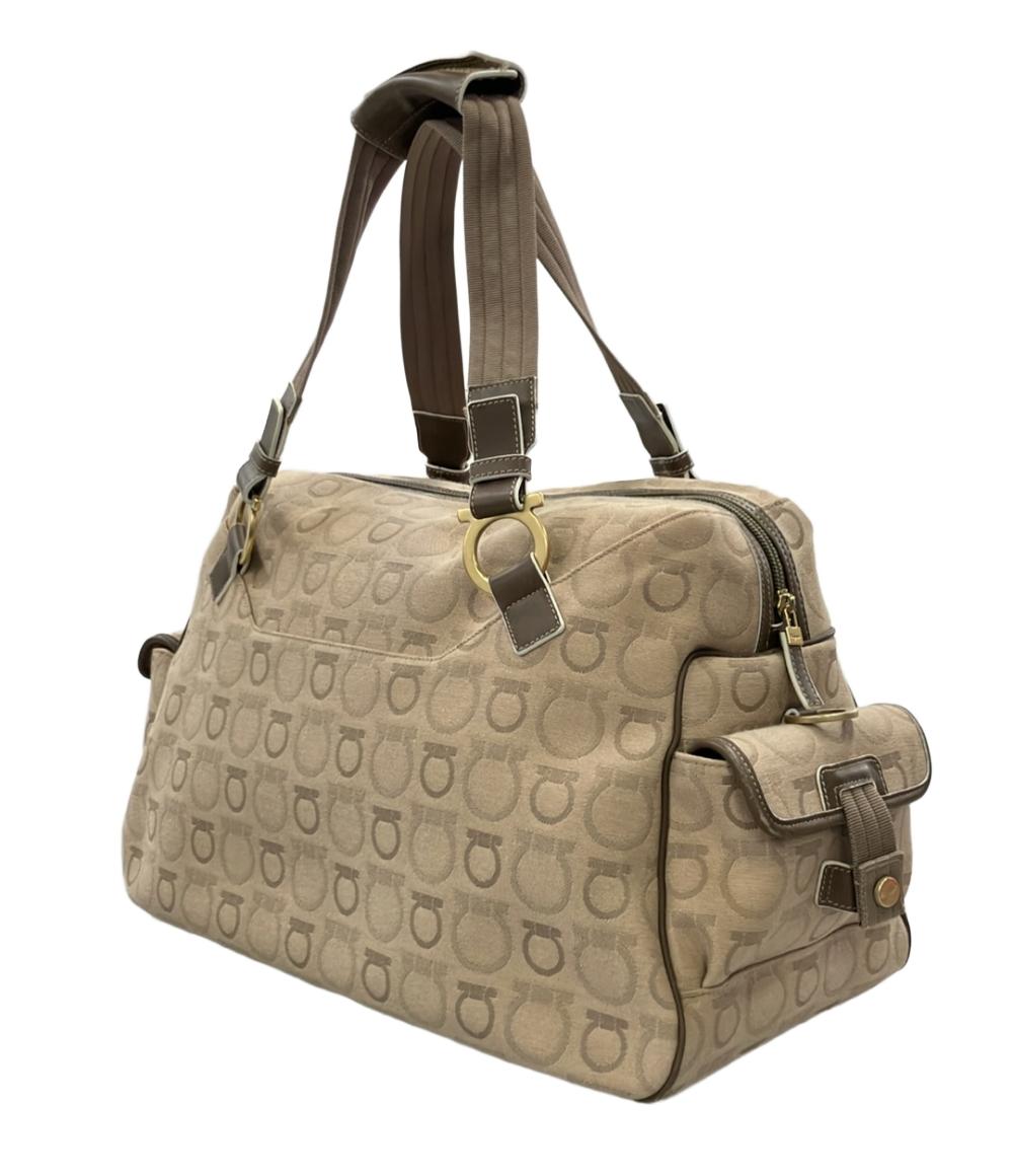 Salvatore Ferragamo 2WAY ボストンバッグ ショルダーバッグ 斜め掛け ガンチーニ AU-21 5853 レディース サルヴァトーレフェラガモ