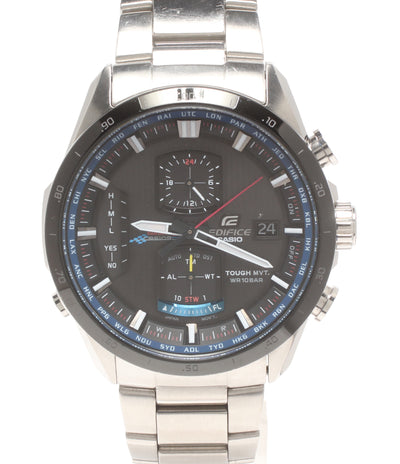 CASIO 腕時計 レッドブルレーシング 電波ソーラー エディフィス EDIFICE ソーラー ブラック EQW-A1100RB メンズ カシオ