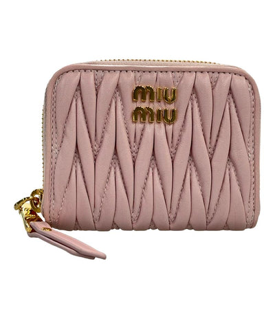 美品 MiuMiu コインケース カードケース マテラッセ マトラッセ レディース ミュウミュウ