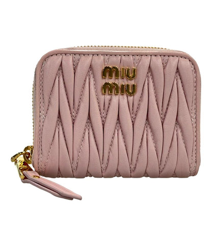 美品 MiuMiu コインケース カードケース マテラッセ マトラッセ レディース ミュウミュウ