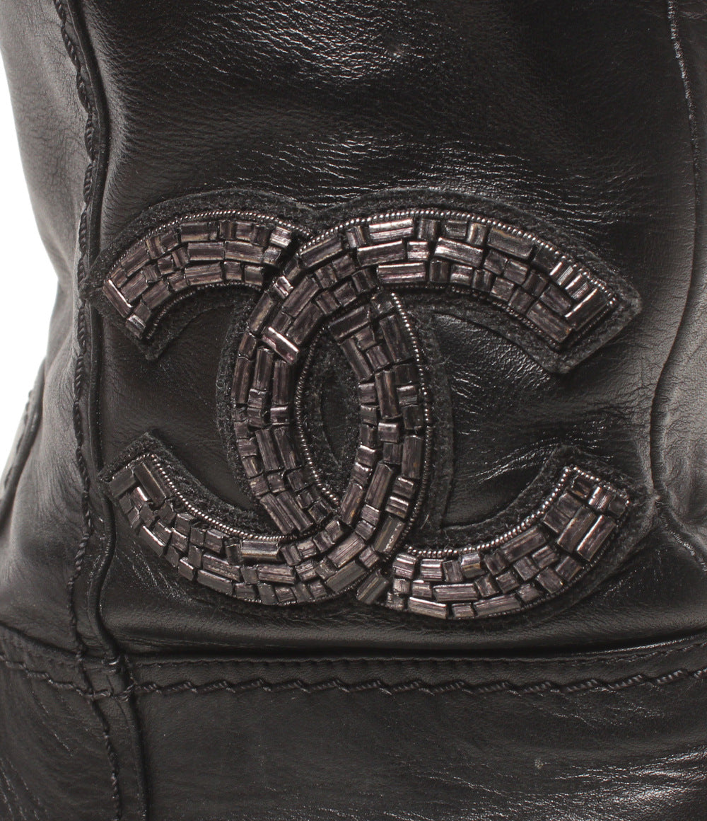 CHANEL ブーツ レディース SIZE 38 (25.5cm) シャネル