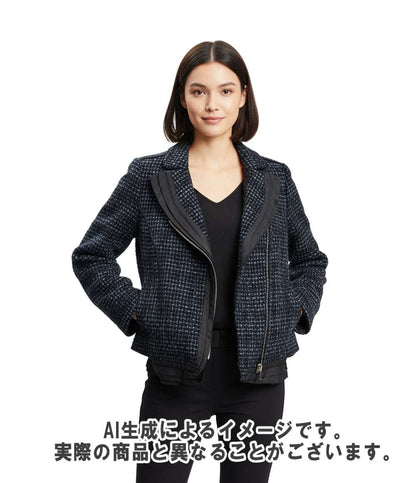 LOUIS VUITTON ツイード ジャケット レディース SIZE 36 (S) ルイ・ヴィトン
