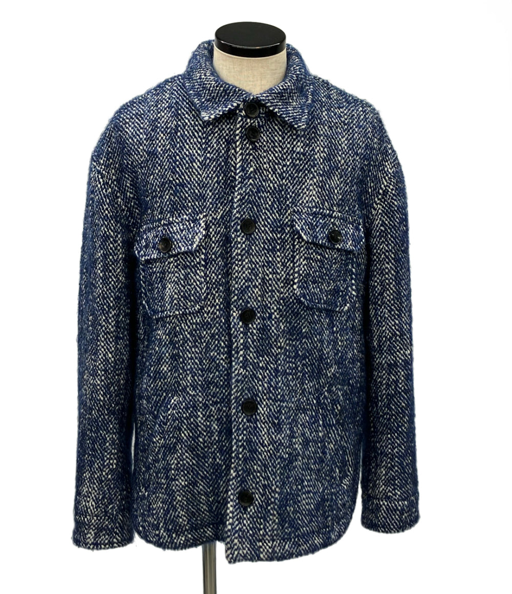 ETRO ウールブレンド ツイードジャケット メンズ SIZE M エトロ