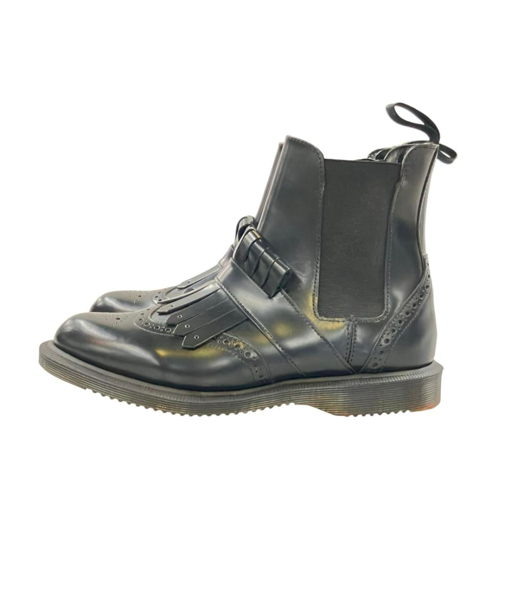 Dr.Martens ショートブーツ タッセル フリンジ サイドジップ TINA レディース SIZE UK 6 (25cm) ドクターマーチン