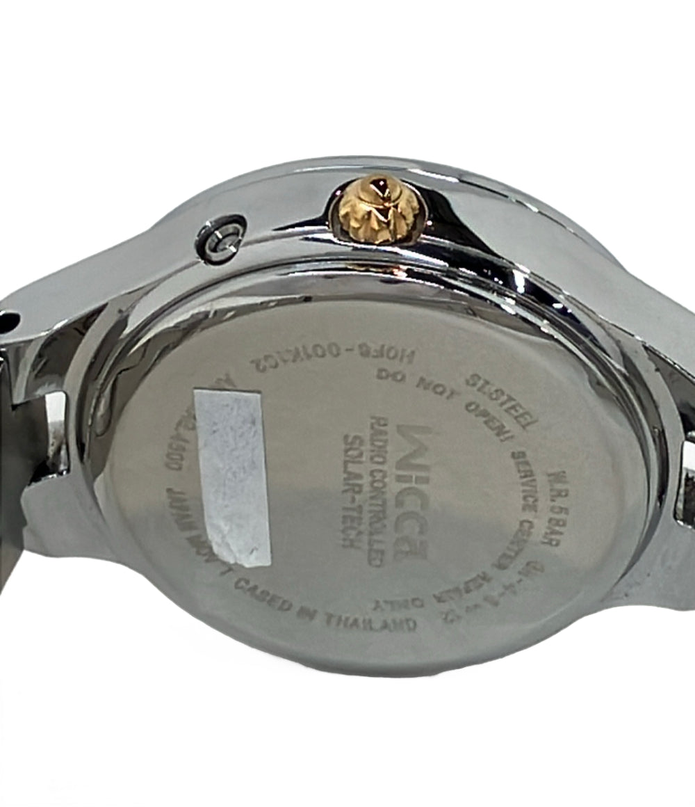 CITIZEN 腕時計 ウィッカ wicca ソーラー ホワイト H0F6-001K102 レディース シチズン