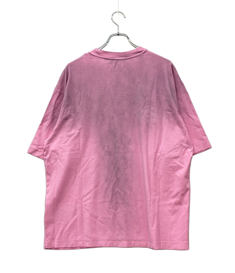 Acne Studios 半袖Tシャツ スプレーヴィンテージ 加工 ロゴ FN-UX-TSH1000013 メンズ SIZE M アクネ ストゥディオズ