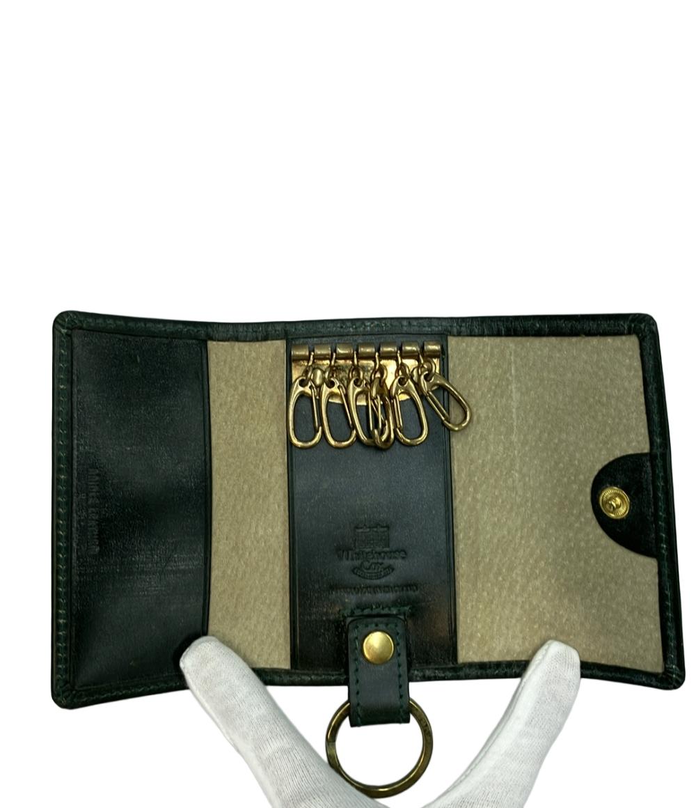 WHITE HOUSE COX リング付きキーケース 6連 メンズ ホワイトハウスコックス