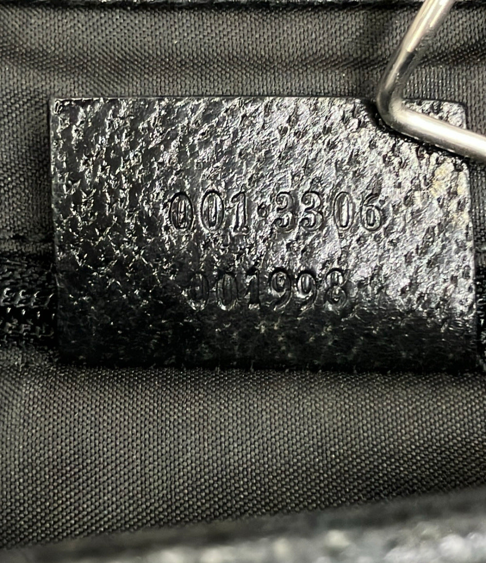 GUCCI ショルダーバッグ 肩掛け キャンバス レザー ジャッキー 001 3306 001998 レディース グッチ