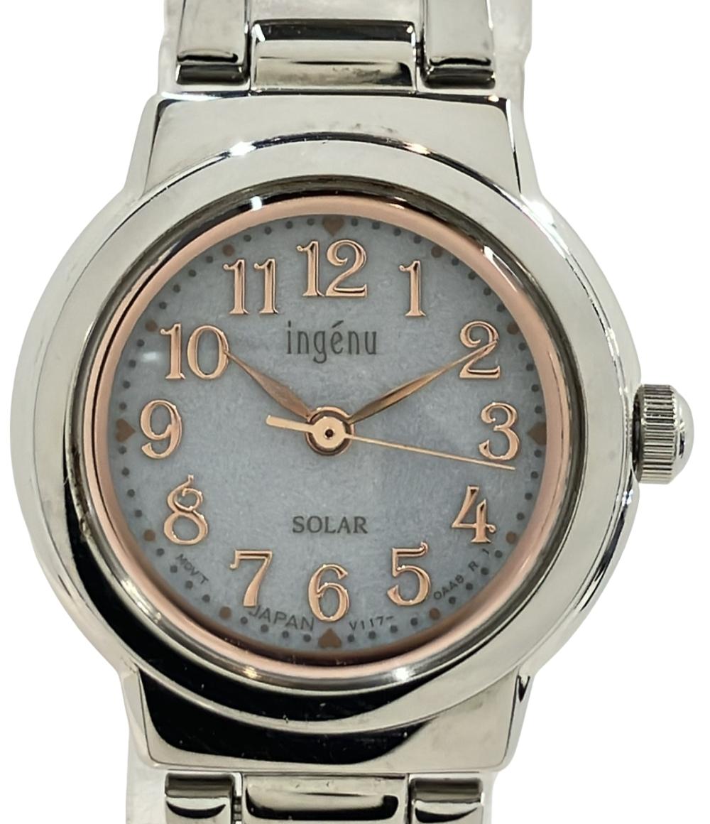 セイコー 腕時計 ALBA ingenu ソーラー V117-0AB0 レディース SEIKO