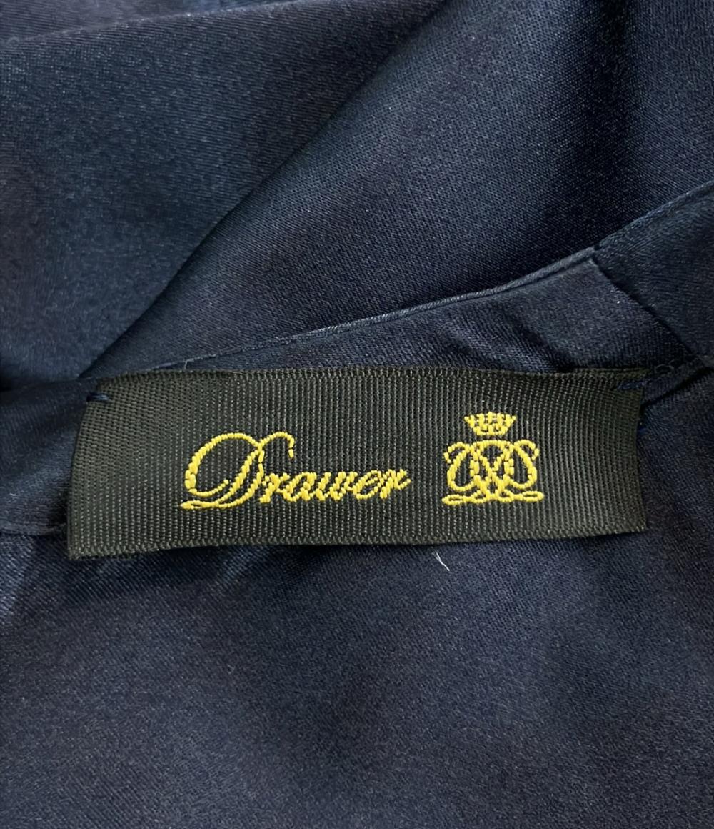 Drawer 7分袖 ワンピース 6521-299-1274 レディース ドゥロワー