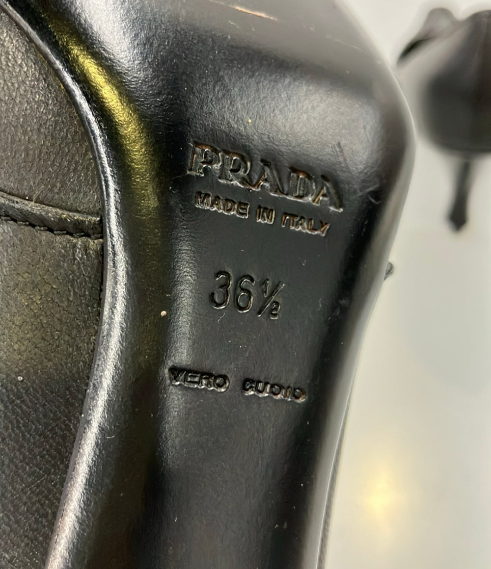 訳あり PRADA ポインテッドトゥパンプス レディース SIZE 36 1/2 (23.5cm) プラダ