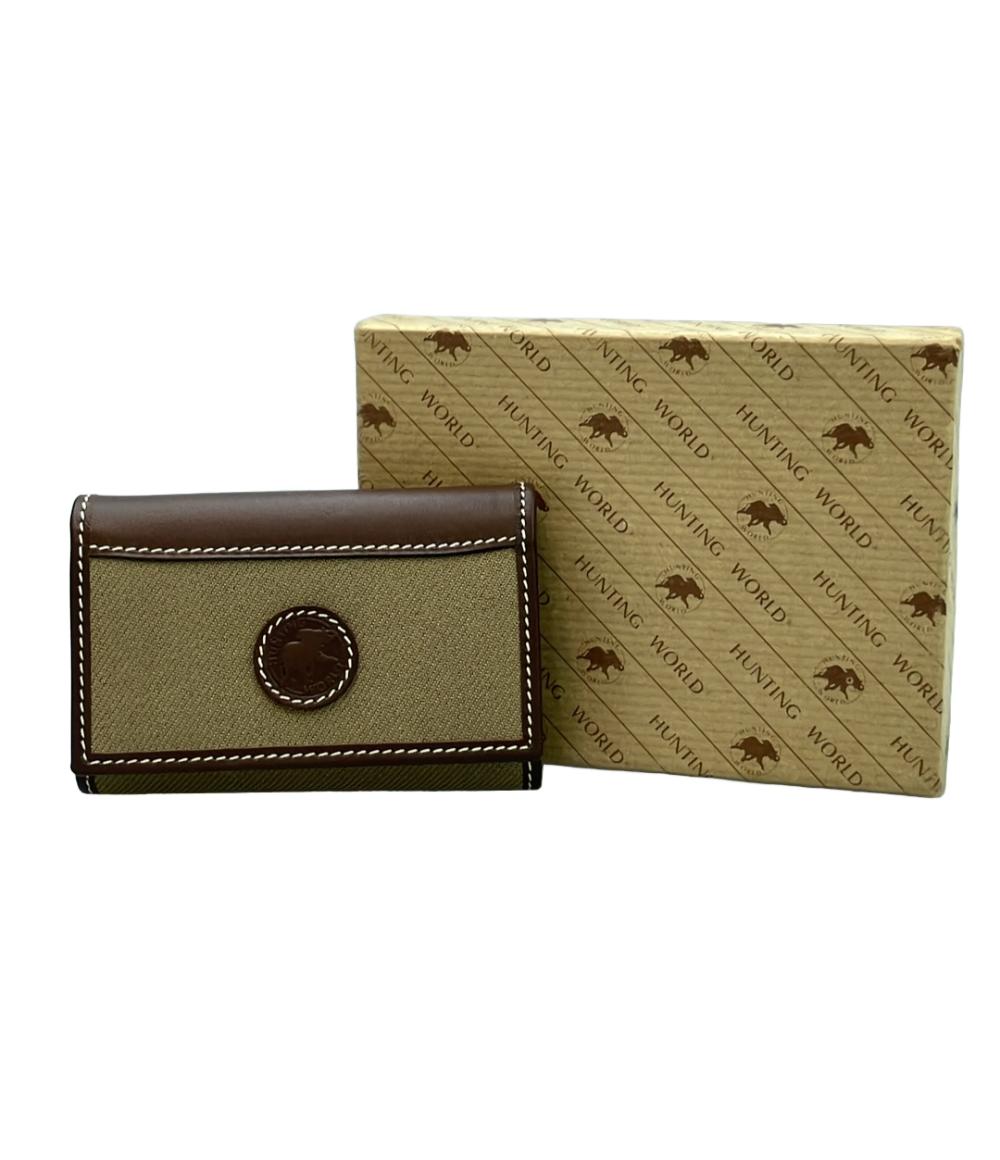 美品 HUNTING WORLD 6連キーケース サファリトゥデイ メンズ