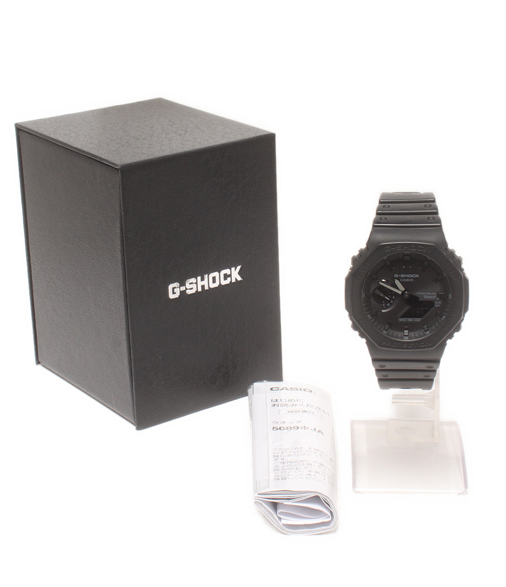 美品 CASIO 腕時計 G-SHOCK ソーラー ブラック GA-B2100 メンズ カシオ