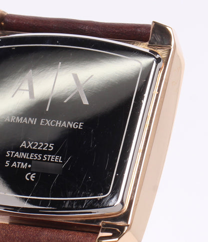 ARMANI EXCHANGE 腕時計 クオーツ ブルー AX2225 メンズ アルマーニエクスチェンジ