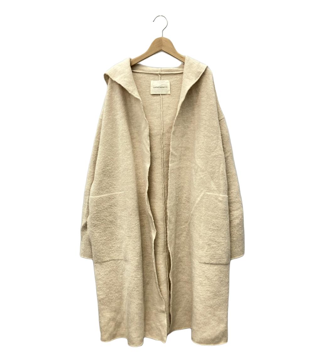 サヤカディヴィス ウールフードコート レディース SIZE S (S) sayakadavis